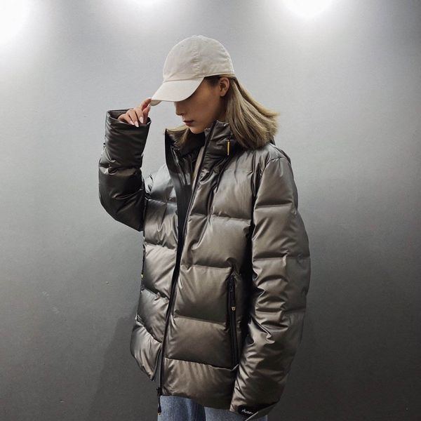 

parkas luxury mens jackets womens winter outdoor luxury down jackets brand long sleeve warming letter around the hat cool design jacket, Black