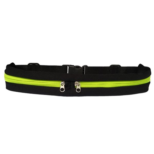

outdoor sport waist pack money belt running mobile zip phone bag adjustable waist strap all seasons sport