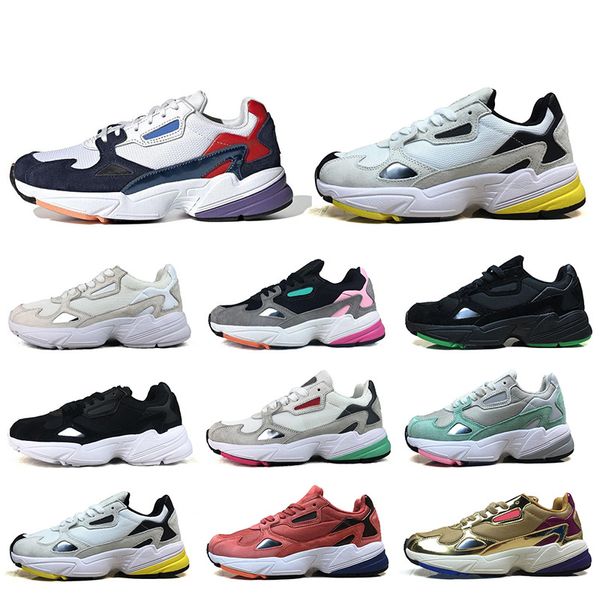 

New Falcon W Running Shoes For Women Men High Quality black white Designer Sports casual Jogging Outdoors Sneakers 36-45