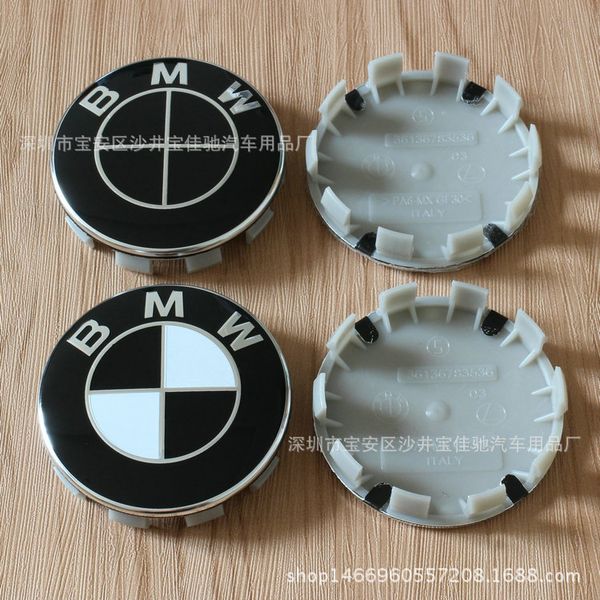 

Крышка центра колеса колеса 40pcs 68mm голубая белая для крышек колеса bmw