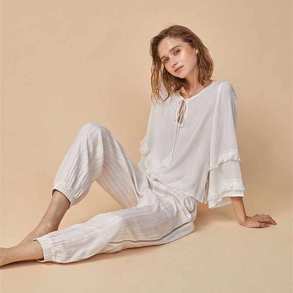 

пижам пѬаздник веѬа киока  длиннми Ѭђкавами Ѭђбаки лђевой ножне поло, Blue;gray