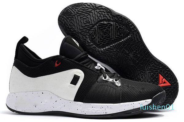 

paul george 2 pg ii basketball shoes for pg2 2s starry blue orange all white black sports sneakers size 40-46 01l