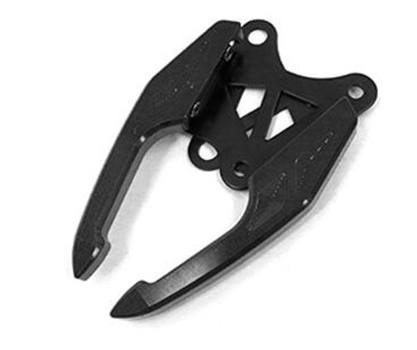 

2pcs tone cnc aluminum alloy motorcycle m3 rear grab rail armrest handle for msx125 black