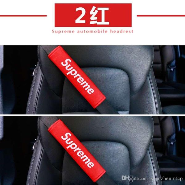 

2PCS / Set Автомобиль творческих ремни безопасности Ван Мягкой плеча Harness Рукав безоп