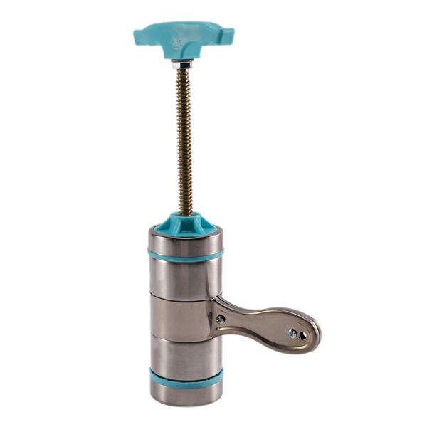 

stainless steel household manual pasta machine small cranked noodle maker sky blue manual noodle makers