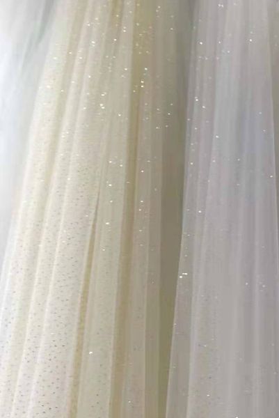 3 metri Sparkle Tulle Velo da sposa Lungo Bling Bling Veli da sposa di lusso Accessori da sposa Lunghezza cattedrale Disponibile 1 livello Bride187k