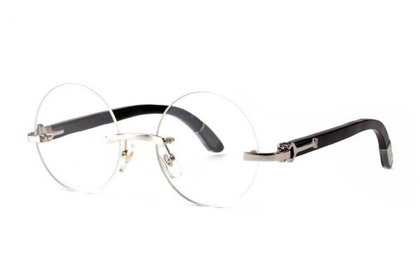 

fashion styles new sports sunglasses for men attitude lunettes outdoor prescription glasses rimless round lens sunglasses with box case, White;black