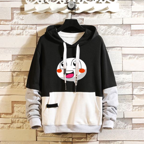 

mobile game naruto hoodies field of honor picture look cartoon hoodies casual clothes hooded, Black