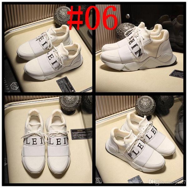 

19fw 8 colors thick bottom mens casual shoes men sneakers men trend lace-up luxury off sports cotton fitness ins white shoes men yecq5, Black
