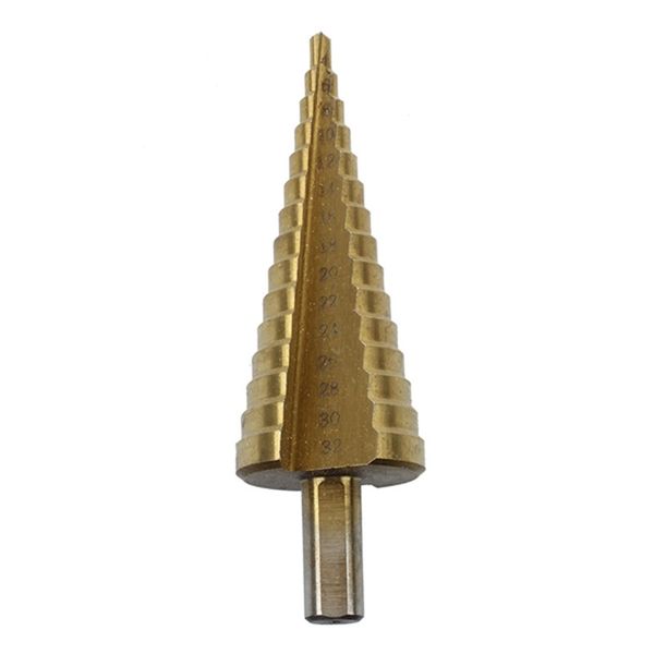 

set of 3 drills cutters floors conical hss steel