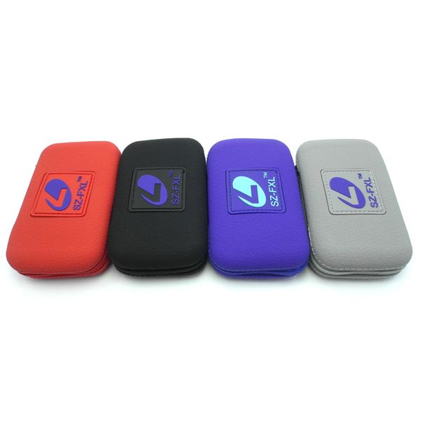 

Vape Zipper Case Authentic SZ-FXL Silicone Carry bag for vapes electronic cigarettes wax pen Pod devices Kits carts cartridges dhl