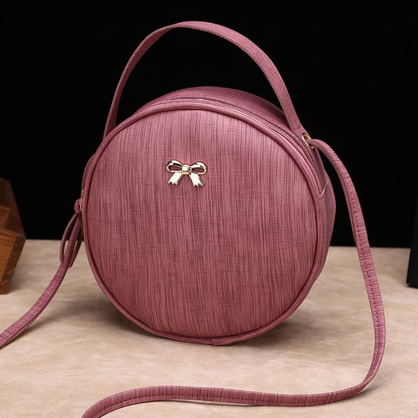 

Designer Bag 2020 Women's New Luxury Handbag One Shoulder Diagonal Bag Female Butterfly Hardware Leisure Foreign Trade Small Round Bag