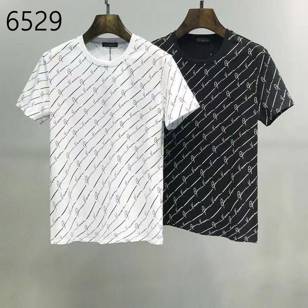 

couple designer letters breathable men's women's t-shirt short sleeve womens letter print tees men t-shirts v2, White;black