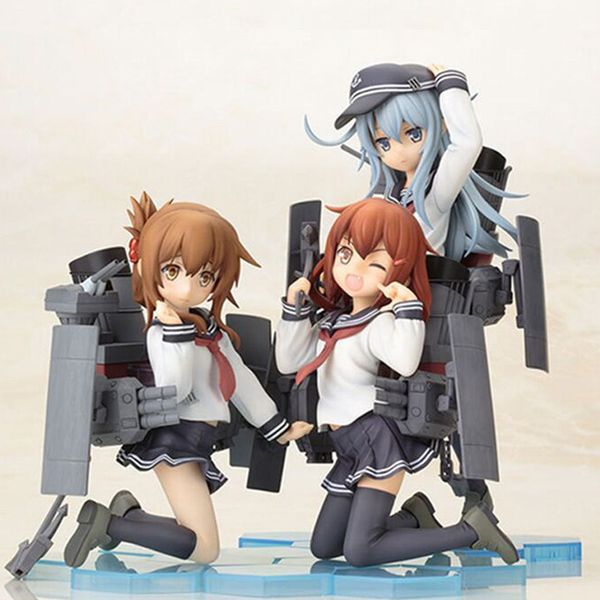

hibiki yamato kantai collection soldiers girl pvc action figure model toys japanese anime figures action & toy figures t200304