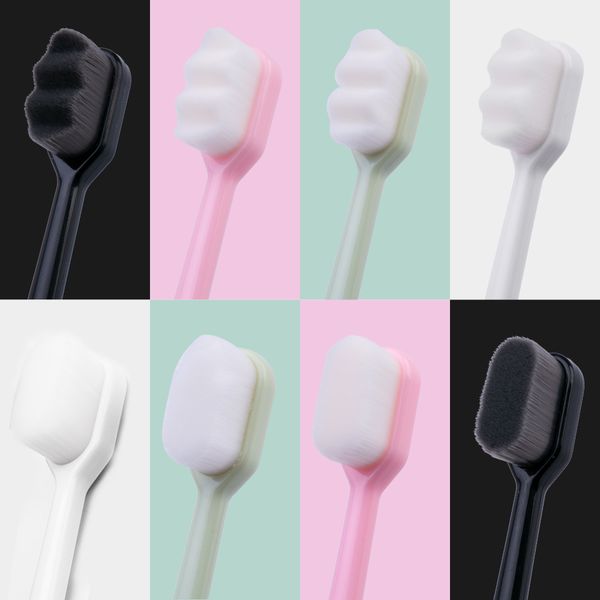 

2019 new upgrade version of million toothbrush soft hair with 12,000 ultra-fine bristles caring for the gums and mouth
