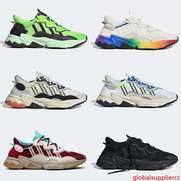 

2020 3m reflective ozweego runner men women speed calabasas running shoes trainer sports designers sneakers chaussures 36-45