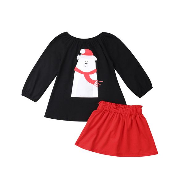 

1-6t малыш детские ребёнка костюмы одежда футболка топы + пачка платье 2pcs наборы 2019 лето нового прибытия моды костюмов дети, White