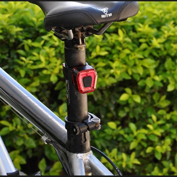 

1 компл. велосипед задний фонарь безопасности сигнальная лампа водонепроницаемый велоспорт задний фонарь велосипед задние аксессуары (черный