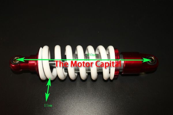 

превосходное качество 260 мм кросс-кантри мотоцикл амортизатор мотоцикл задний амортизатор бесплатная доставка высокое качество