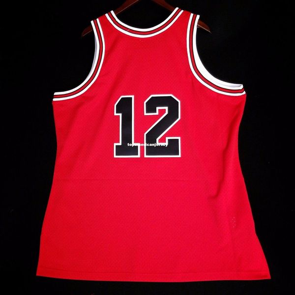 

100% stitched michael mitchell ness #12 valentines day jersey mens vest size xs-6xl stitched basketball jerseys ncaa, Black;blue