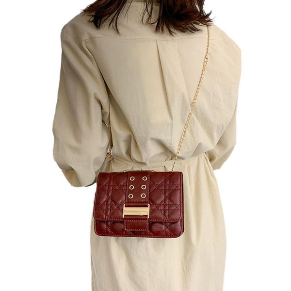 

2020 women ladies shoulder bag spring summer messenger bag new small square chain