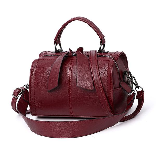 

women girls leather handbag shoulder bag purse tote satchel messenger crossbody