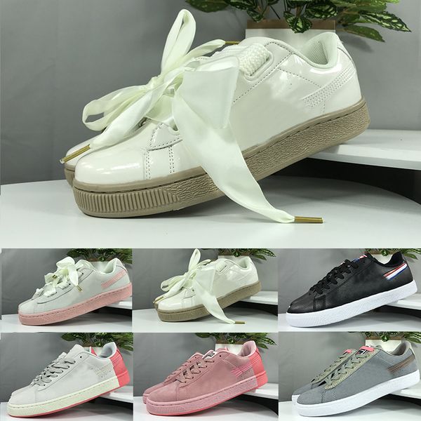 

Clyde Cali Wins Classic Fashion All-match Womens Casual Skateboarding Shoes Perforated Bowknot Designer Women Sneakers Running Shoes 36-40