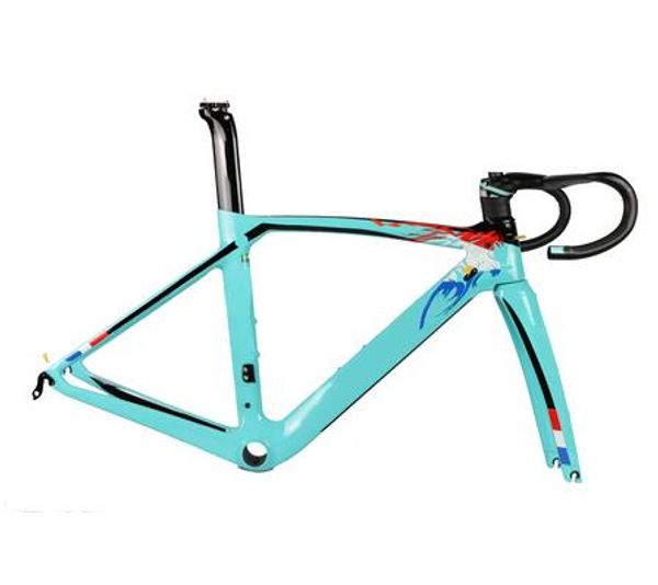 

Xr4 carbon fiber road bike frame aero road bicycle frame fork eatpo t rim brake di c brake ud weave dpd xdb tax