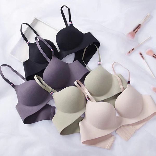 

sfit fashion bras for women push up lingerie seamless bra bralette wire brassiere female underwear intimates, White;black