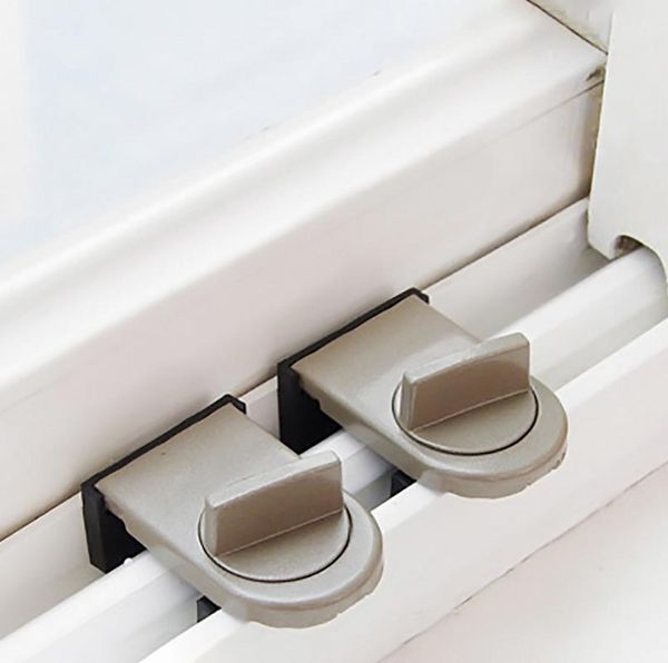 

new restrictor door safe sliding window safety catch kids child security sash lock new locks hardware home improvement 2020