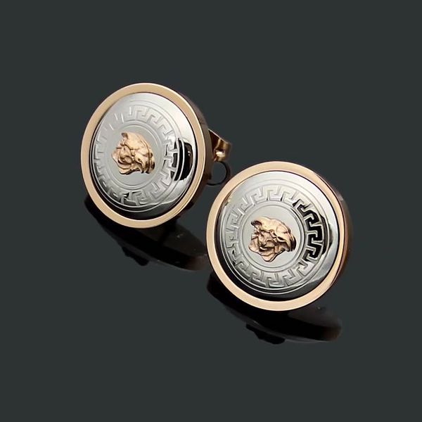 

fashion designer earings stainless steel jewelry statement earrings luxury jewelry fashion earrings luxury designer accessories earring, Golden