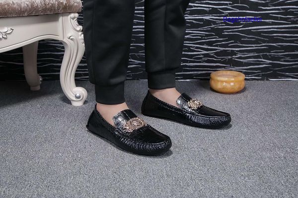 

doug flat shoes loafers nurses summer casual chaussures sports plus size soft leather wan1, Black;red