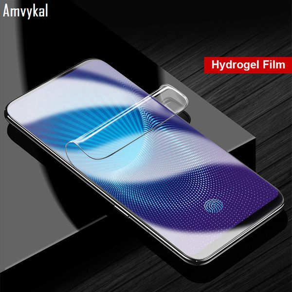 

full cover screen protector for samsung galaxy a10 a20 a30 a50 hydrogel film a20s a50s a60 a80 a8 soft tpu film no glass