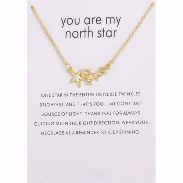 

shinning star necklace for lover's gold silver color pentacle pentagram pendant choker necklace bohemia engagement jewelry gifts