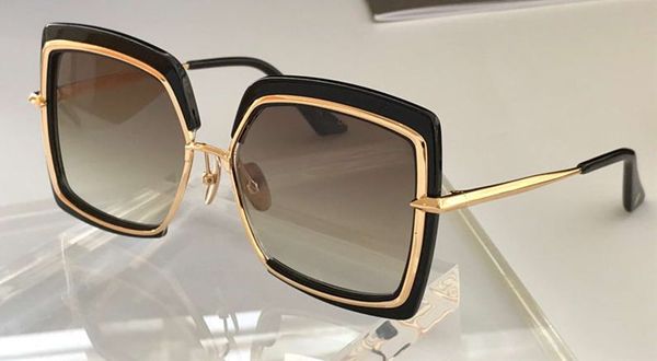 

women sonnenbrille box gold/brown 503 occhiali da sunglasses shaded sole glasses sunglasses fashion with square, White;black