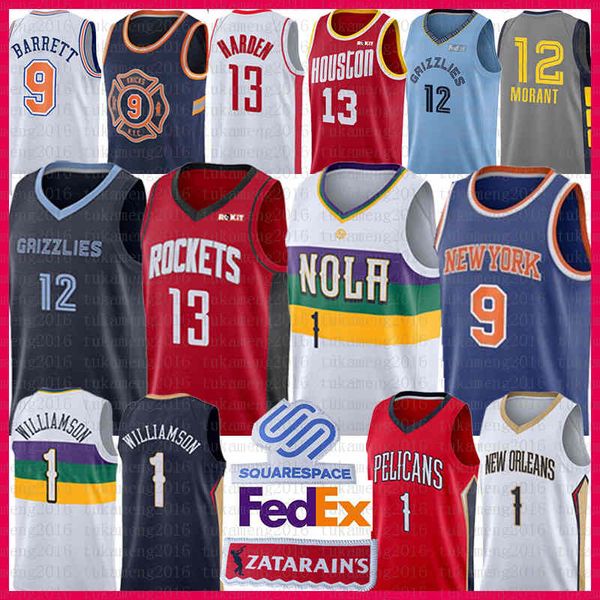 

New orlean zion 1 william on pelican jer ey memphi ja morant grizzlie new york rj barrett knick 12 9 hou ton jame 13 harden rocket