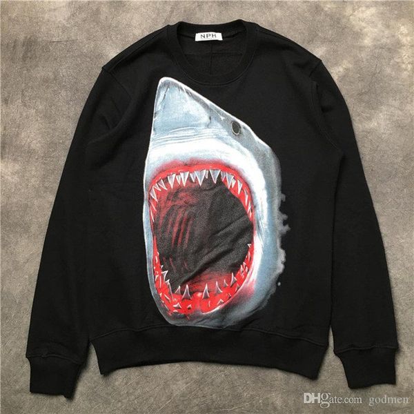 

роскошный hoodie hip hop моды animal printed дизайнер толстовка толстовка высокого качество мужчины женщина толстовка мужской с длинным рука, Black