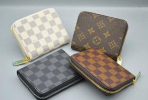 

EN WOMENS коричневый моно 4 цвета держатель карты ZIPPY COIN мода повседневная короткая ко