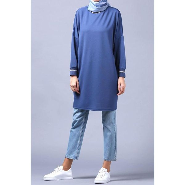 

t-sleeve tunic, White