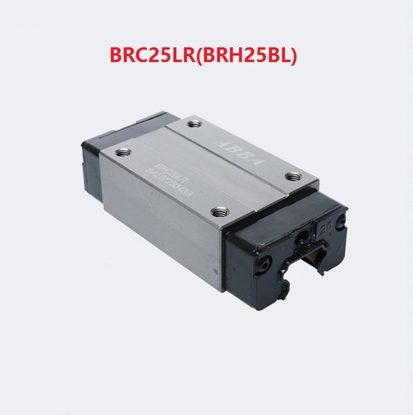 10 adet / grup Orijinal Tayvan ABBA BRC25LR / BRH25BL CNC Router Lazer Makinesi parçaları için Lineer dar Blok Lineer Ray Kılavuz ...