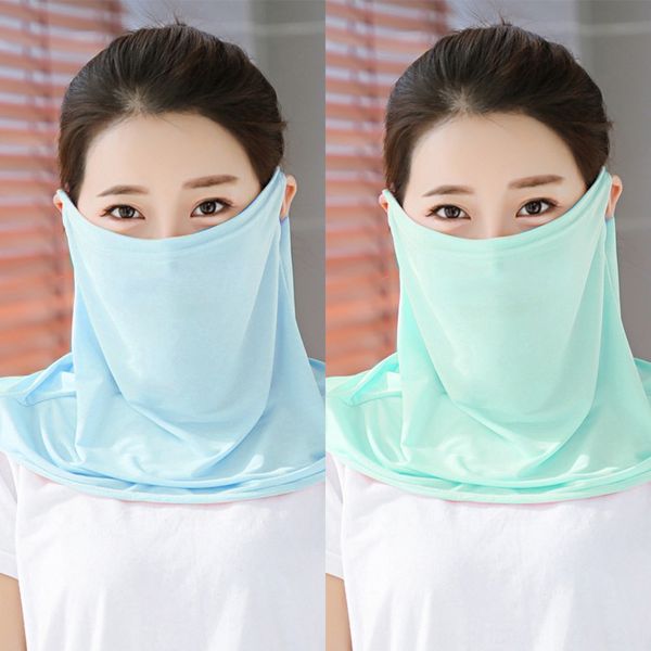 

s0it7 fitness bandanas multifunctional outdoor cycling band magic turban sunscreen hair scarf for mask cap riding men women cycling face mas, Black