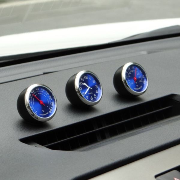 

car thermometer hygrometer material car clock electronic watch air conditioning outlet perfume ornaments cz