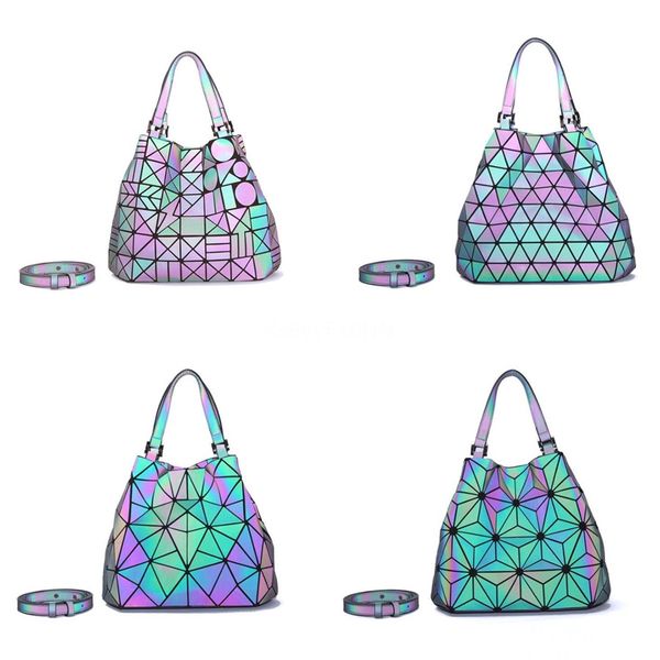 

2020 new pu luminous bag ladies tote shoulder bag fashion designers women handbags bolsos bolsa feminina pt603 #624