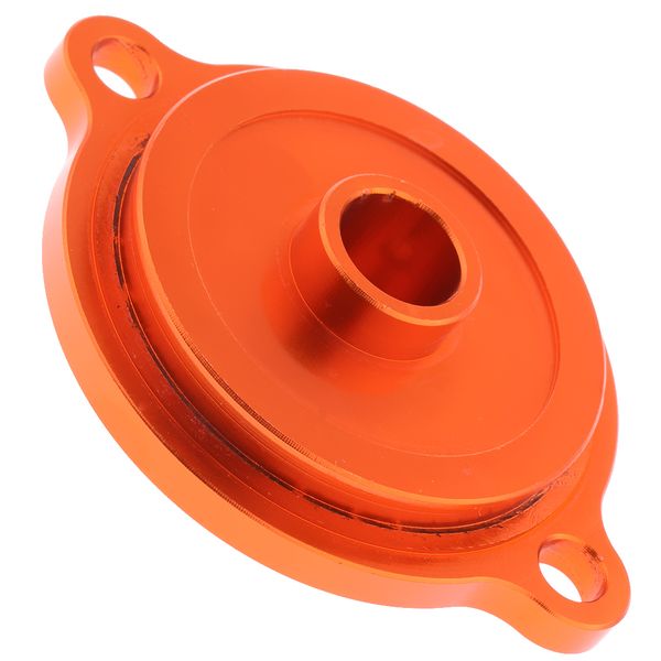 

1 piece orange engine oil filter cover for ktm duke 200 390 690 smc/r rc200 390