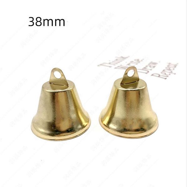 

20pcs christmas bell vintage jingle bells for dog potty training housebreaking making wind chimes xmas decor 38mm