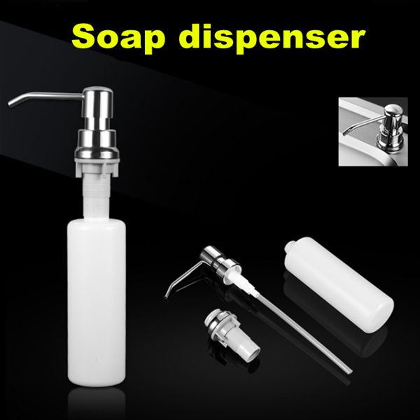 

bathroom kitchen liquid soap dispenser plastic bottle kitchen sink replacement soap lotion sanitizer dispenser