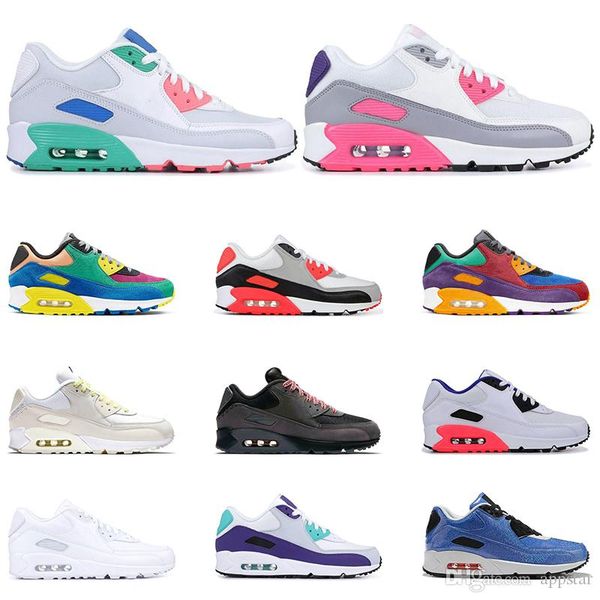 

men women running shoes laser fuchsia viotech grape triple white black mixtape south beach laser pink sports sneakers size 36-45