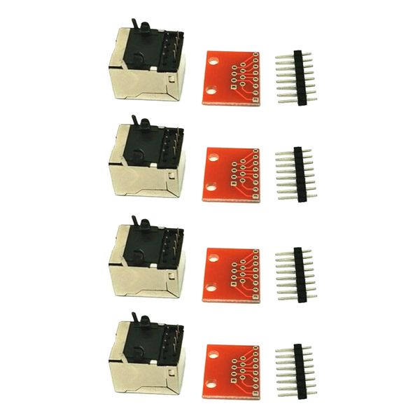 

4x rj45 connection head kit and direct replacement bypass card