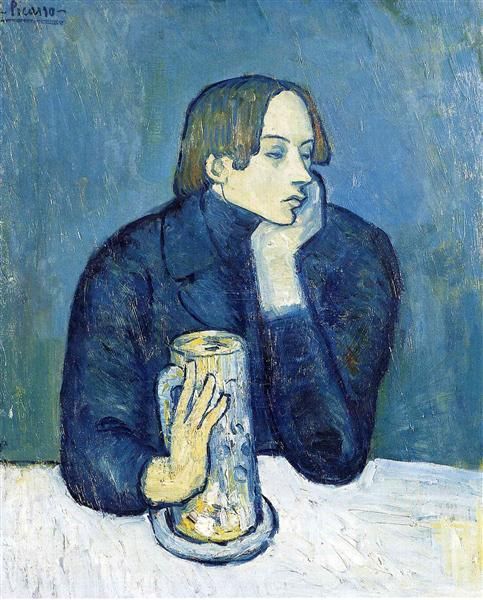 

pablo picasso classical oil painting portrait of jaime sabartes the bock 100% handmade by experienced painter on white canvas picasso591