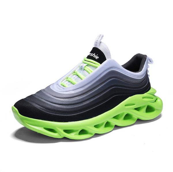 

2020 spring new men's shoes casual shoes men's spring and autumn breathable wild color stitching men's low-tide shoes 40-45, Black